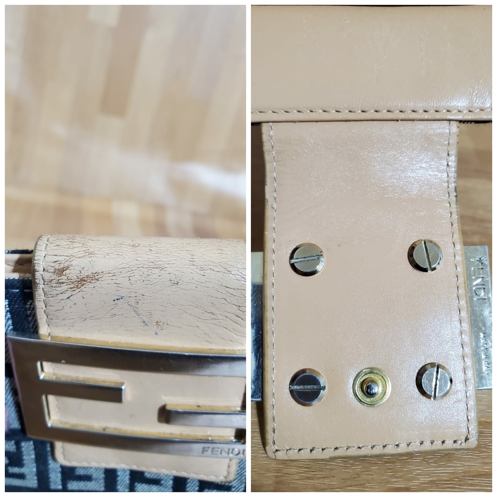 FendiVintage French Wallet with Leather Compact - Picture 4 of 6